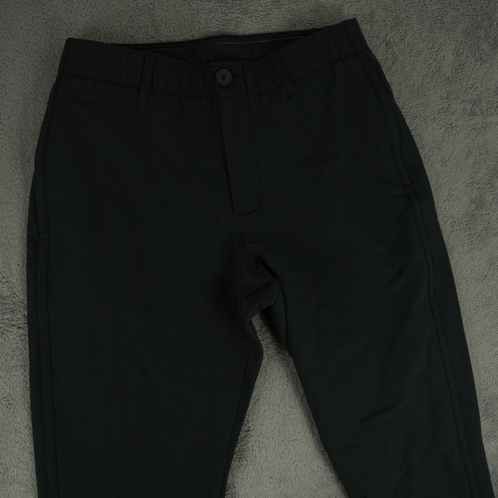 Under Armour Pants Mens 30x34 Black ColdGear Infrared Tapered Golf Pants Stretch